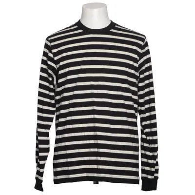 Langærmet t-shirt (Sort, Hvid) fra Mads Nørgaard