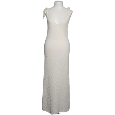 Långklänning (Vit) från Zara Bomull, Polyester