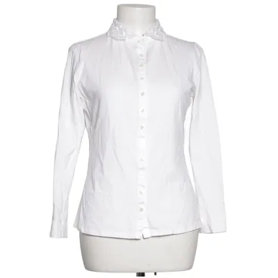Shirt (Wit) van Emanuel Berg Katoen, Elastaan