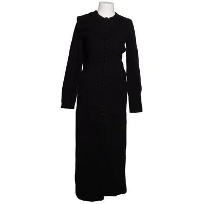 Långklänning (Gerda Maxi Shawl Cardigan Black) från Leoni Polyamid, Silke, Viskos, Ull