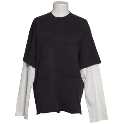 Långärmad t-shirt (Svart, Vit) från Weekday Bomull