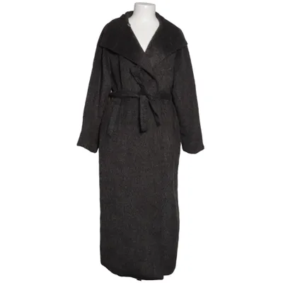 Frakke (Grå) fra Nelly Genanvendt polyester, Uld