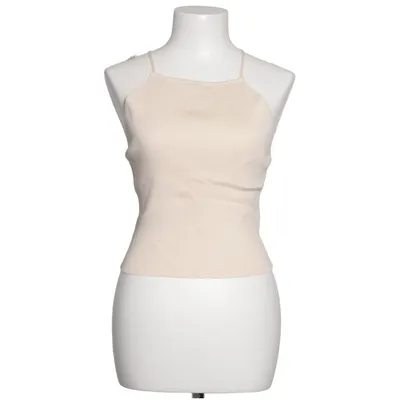 Tank Top (Beige) from Zara Polyamide, Viscose