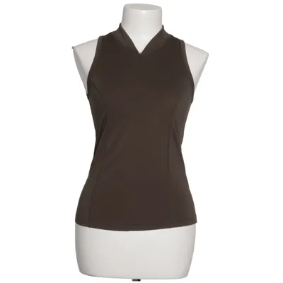 Træningstanktop (Daphne Half Zip Top) fra EYDA Elastan, Polyester