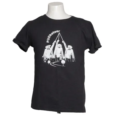 T-shirt (Gris) de Pure Waste Coton recyclé, Polyester recyclé
