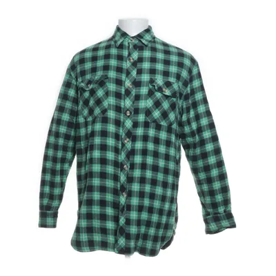 Flannel skjorte (Grøn, Sort, Hvid) fra Ultimate Bomuld