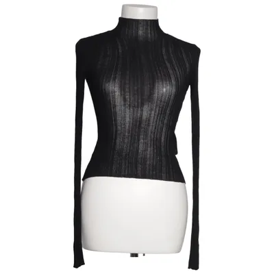 Polotröja (Svart) från H&M Polyester, Viskos