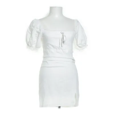 Klänning (Vit) Polyester