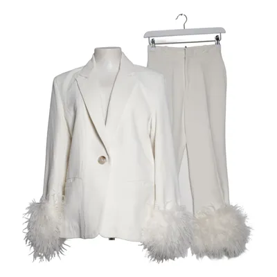 Kostym (Vit) från House of CB Elastan, Fjädrar, Polyester, Viskos