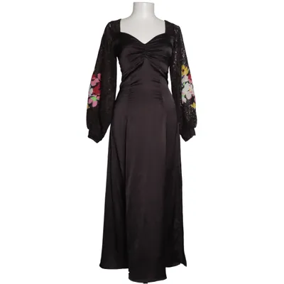 Maxi jurk (Zwart, Meerkleurig) van Topshop Polyester