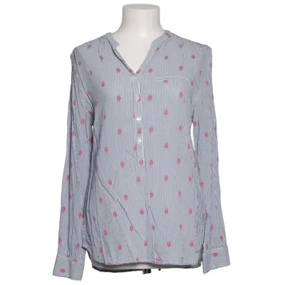 Bluse (Blau, Weiß, Rot) von Plus Fine Baumwolle, Polyester, Viskose