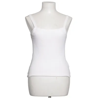 Tank­top (Weiß) von Djerf Avenue Elasthan, Bio-Baumwolle