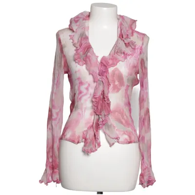 Blus (Rosa, Vit) från Naracamicie Silke