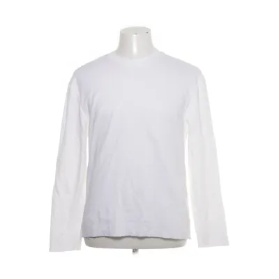 Långärmad t-shirt (Vit) från Zara Bomull, Elastan