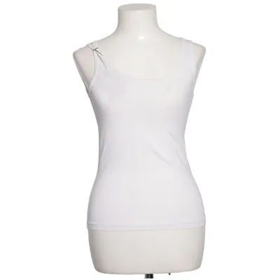 Tanktop (Wit) van Bread & Boxers Katoen, Elastaan