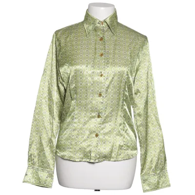 Skjorta (Grön, Vit) från Impuls Polyester, Viskos