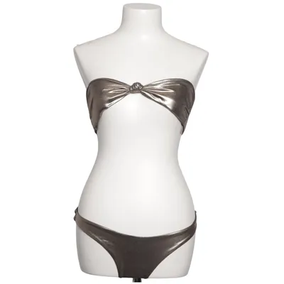 Bikini (Guldfärgad) från Zara Elastan, Polyester