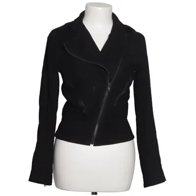 Bikerjacke (Schwarz) von Tiger of Sweden Jeans Baumwolle, Polyester, Wildleder