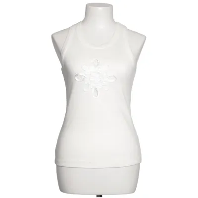 Tanktop (Wit) van Adoore Katoen, Elastaan