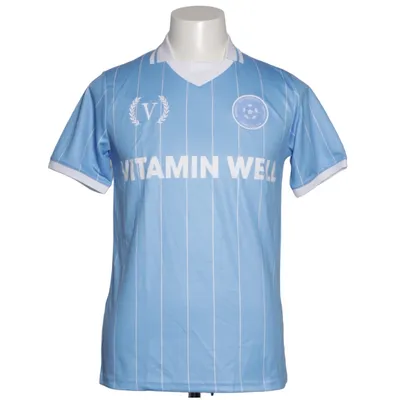 Fotbollströja (Blå, Vit) från Vitamin Well Polyester