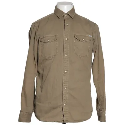 Skjorte (Brun) fra Jack & Jones Jeans Intelligence Bomuld