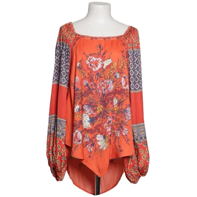 Bluse (Orange, Flerfarvet) fra Free People Polyester