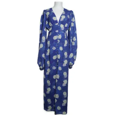 Långklänning (Blå, Flerfärgad) från Adoore Elastan, Polyester