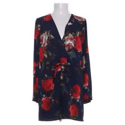 Dress (Blue, Multicolored) from Parisian Collection Polyester