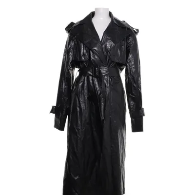 Trenchcoat (Sort) fra VanNziIL Polyurethan