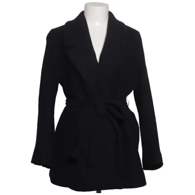 Frakke (Sort) fra COS Viscose, Uld