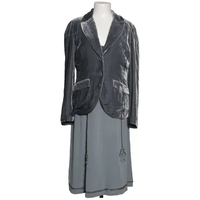 Blazer (Grå) fra Noa Noa Acetat, Silke, Viscose