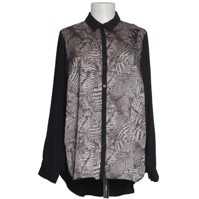 Blouse (Black, Beige) from H&M+ Polyester