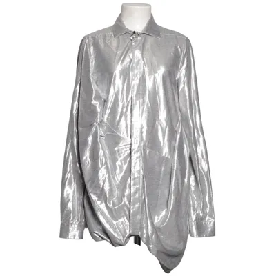 Skjortklänning (Silverfärgad) från Rick Owens