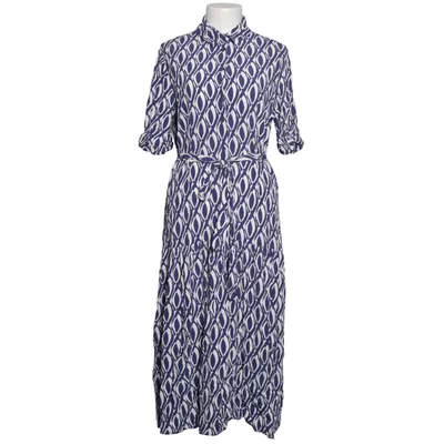 Shirt dress (Blue, White) from Adoore Viscose