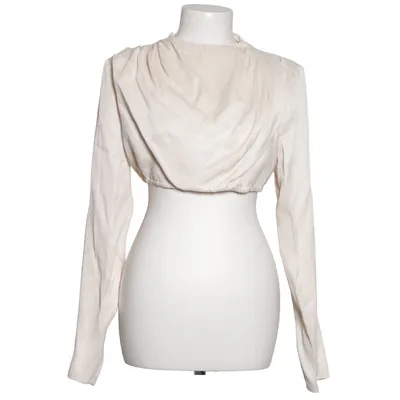 Crop top (Blanc) de Camila Coelho Élasthane, Polyester, Viscose