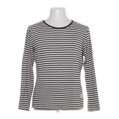 Långärmad t-shirt (Beige, Svart) från Elsk Ekologisk bomull