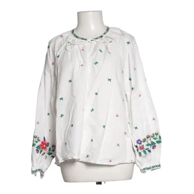 Knytblus (S251BLO107E) från Sézane Bomull, Linne, Polyester