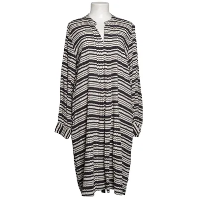 Kjole (Sort, Hvid) fra Milano Viscose