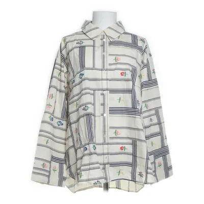 Skjorta (Beige, Flerfärgad) från Sézane x Lucia Vergara Bomull, Polyester