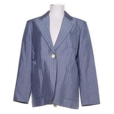 Blazer (Blå) fra Sandro Polyester, Viscose, Bomuld
