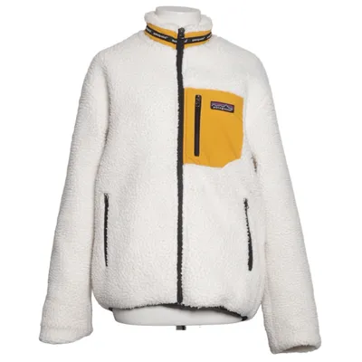 Fleece jacket (White, Yellow) from Patagonia Organic cotton