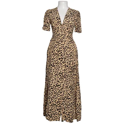 Långklänning (Beige, Svart) från Oysho Viskos