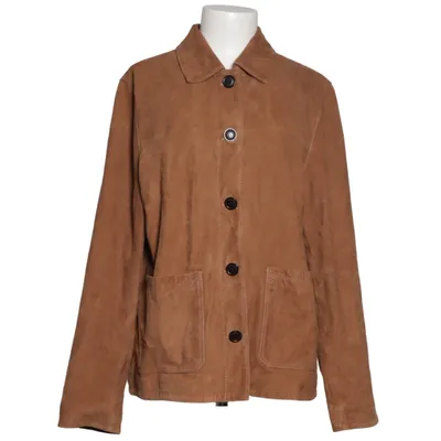 Leather jacket (Brown) from Jofama