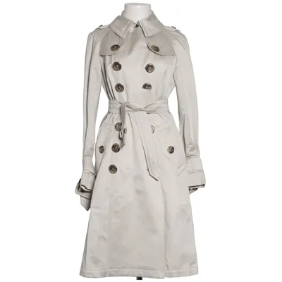 Trenchcoat (Grå) från Burberry Bomull, Viskos