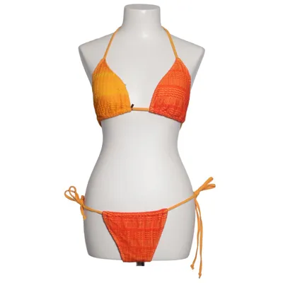 Bikini (Orange, Yellow, Multicolored) from Shein Elastane, Polyester