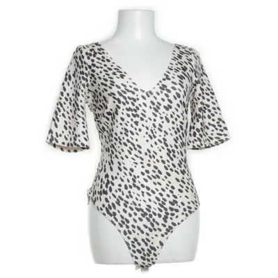 Body (Beige, Svart) från H&M Trend Polyester, Elastan