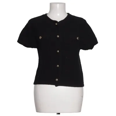 Väst (Svart) från H&M Akryl, Bomull