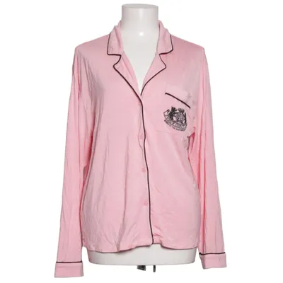 Pyjamasskjorta (Rosa, Svart) från Juicy Couture Elastan, Modal