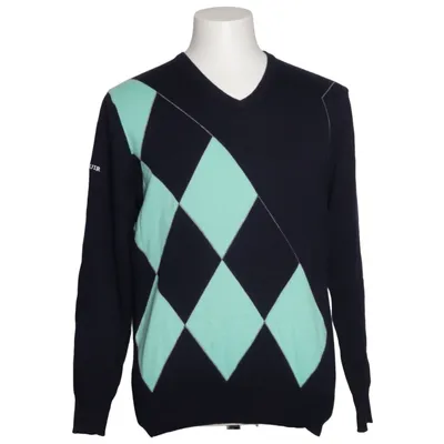 Pullover (Blå, Grön) från Glenmuir Bomull