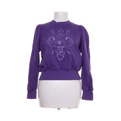 Sweatshirt (Lilla) fra Lazy Oaf Elastan, Bomuld